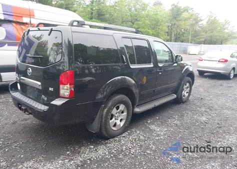 2006 Nissan Pathfinder Se из США, поврежденный, VIN 5N1AR18W56C600685